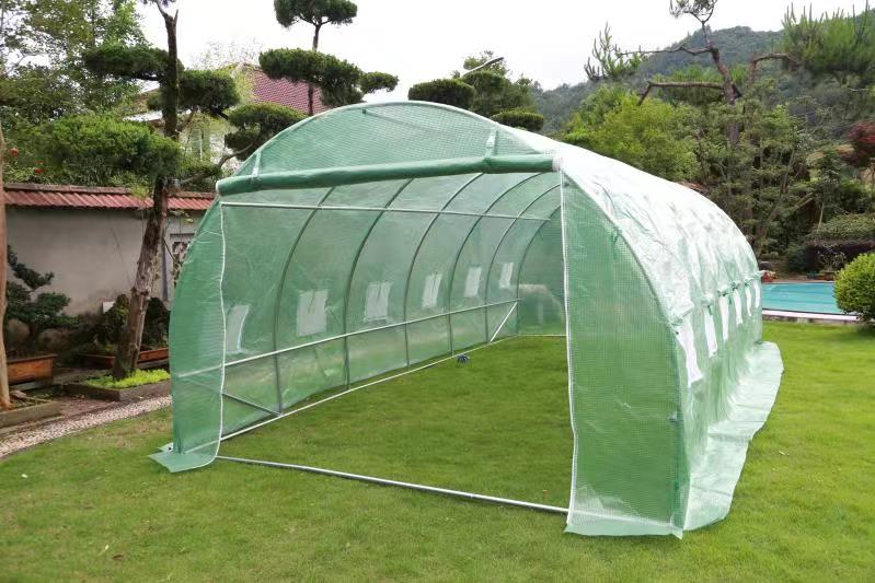 Outdoor Green House Polycarbonate Aluminium Frame Garden Greenhouse