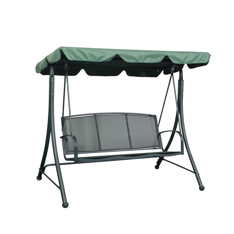 Outdoor Patio Stand Alone Chairs for Bedrooms Cheap Winging Lounge Canopy Double Seat Metal Set with Swing Chair