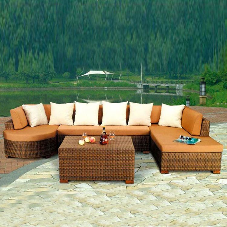 modular dining of 4 patio set pool sofa sets garden furniture cushions rattan