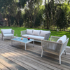 Top selling aluminium garden furniture outdoor furniture aluminium aluminum sofa set