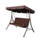 Yard lounge double free standing hanging outdoor patio swing chair