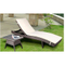 outdoor leisure sun set garden furniture loungers elegant modern design rattan chaise lounge