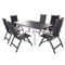 table dining sets Metal chair Cast aluminum bistro set Aluminium Furniture