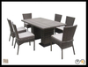 Hot selling factory supply wooden dinnig table set