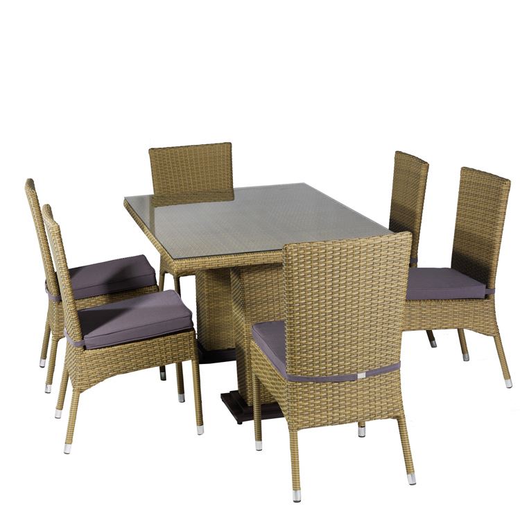 Clearance Outdoor Table And Chairs Modern Dining Set Wicker Leisure Arm Stool Rattan Furniture Bar Chair