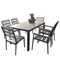 Aluminum sun lounger garden alu mesh swivel chair outdoor aluminium sofa set coffee metal dining table and chairs