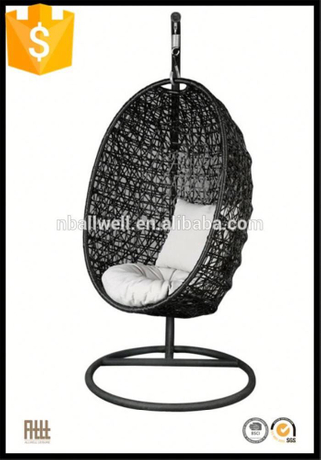 China best factory supply wicker swing rattan hanging chair