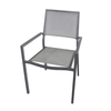 Set Luxury Chairs Dining Table Aluminum Garden Furniture Aluminium Outdoor Retro Metal Patio Chair