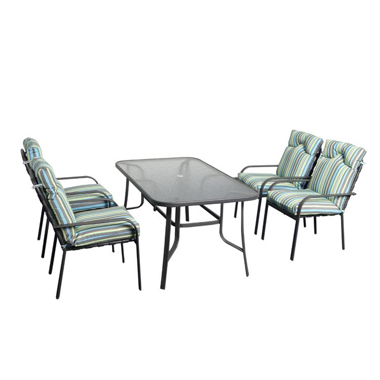 Swivel Cast Chairs Outdoor Bistro Set Folding Table Aluminum Chair Metal Furniture