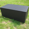 Black Patio Wicker Or Plastic Set Rattan Furniture Outdoor