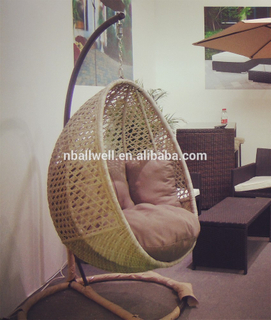 new AWRF5688 cheap hanging rattan egg chair for garden furniture from NINGBO supplier cheap hanging rattan egg chair
