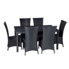 Restaurant Arm Garden Furntiure Sets Rattan Chair Dining Table Modern Outdoor Tables And Chairs