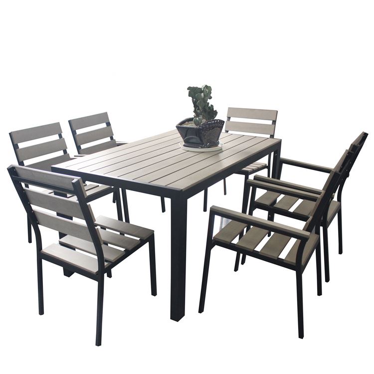 Bistro Garden Table Set Cast Bar Chair Aluminum Mesh Patio Furniture