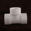 Quality High Temperature Anti-Aging Corrosion Resistant Tee Hot-melt Welded Plastic FRPP Tee Pipe Fittings