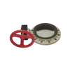 High Quality Plastic PPH Worm Gear Type Butterfly Valve DIN ANSI JIS Standard Butterfly Valve
