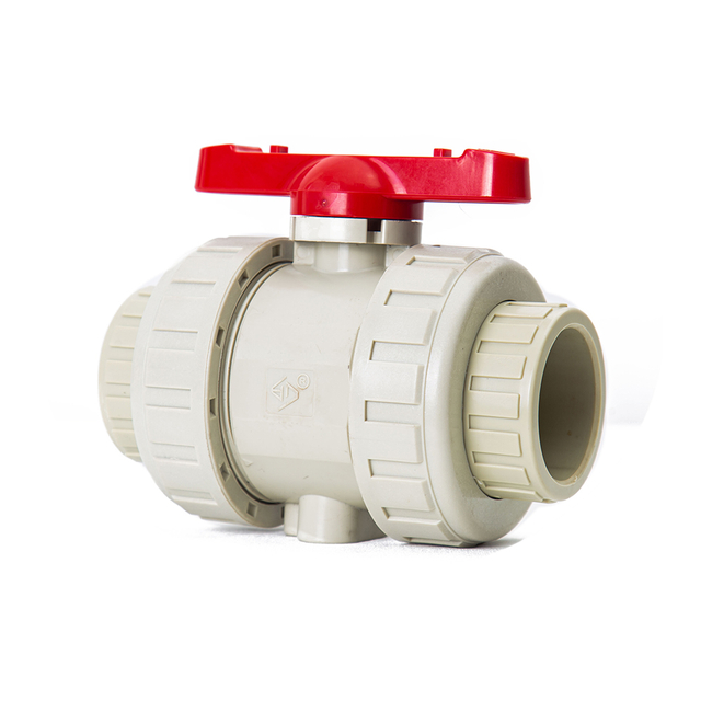 Best Selling Hicker Wall Thickness PPH Strong True Union Ball Valve Pressure Resistant Double True Union Ball Valve