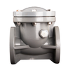 CPVC Heat Resistant Flange Swing Check Valve Plastic Corrosion Resistant Chemical One Way Non Return Valve
