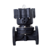 JIS DIN Standard Actuator Double Acting PN10 FRPP Diaphragm Valve Full Plastic Integrated Flange Type Pneumatic Diaphragm Valve