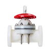 Custom High Temperature Corrosion Resistant Accurate Diaphragm Valve Vacuum-proof Slurry Resistant Flow Control Diaphragm Valve