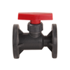 Factory Ansi Gb 2 Way Plastic Ball Valve Acid Alkali Resistant High Temperature Resistant Chemical Grade FRPP Flange Ball Valve