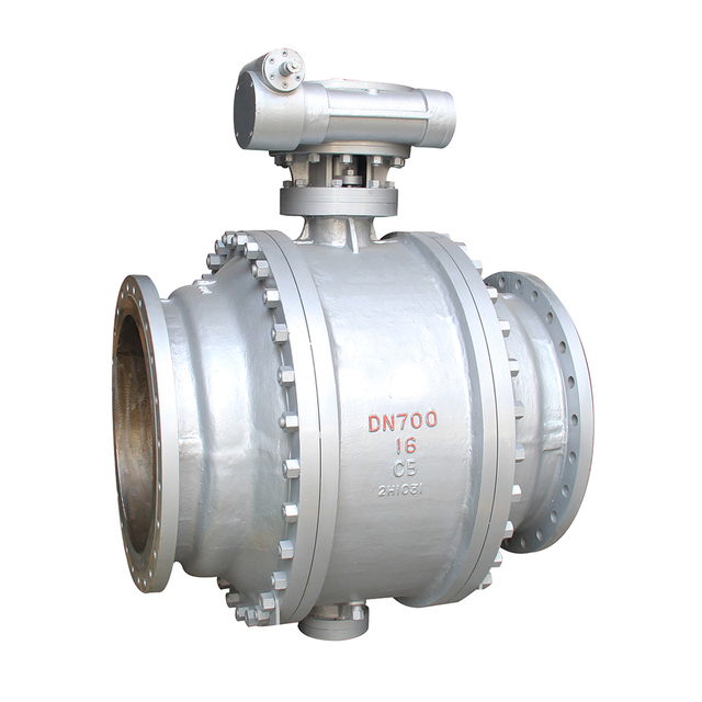Supplier Oem Service Industrial Ball Valves Cast Steel Trunnion Mounted Flange Type Ball Manual Valve