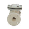 Manufacturer Supplies Acid Resistant PVDF Industrial Check Valve Plastic Non-Return Swing Type Check Valve