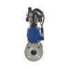 Investment Casting Stainless Steel Heavy Duty Explosion-proof Pneumatic Flange Ball Valve