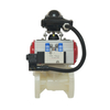 Anti-corrosion Pneumatic Actuated PVDF Flange Ball Valve 1/2