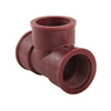 Factory Direct Reddish Brown Plastic Internal Thread Tee DN15 - DN50 1/2
