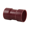 FRPP Socket Welded Pipe Fitting Plastic Straight Coupling Joint Plumbing Fittings