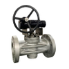 Flange Size Optional 360° Metal Lip Fixed Bidirectional Flow Soft Seal Plug Valve Sleeve Type Soft Sealing Plug Valve
