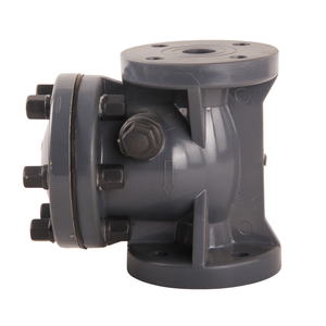 DN25 DN50 DN100 DN150 DN200 UPVC Non Return Valve Industrial Water Treatment One Way Plastic Check Valve