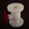 PVDF Acid-Resistant Anti-corrosion Plastic Ball Valve DN15 DN25 DN50 DN80 DN100 DN125 DN200 Flange Manual Ball Valve