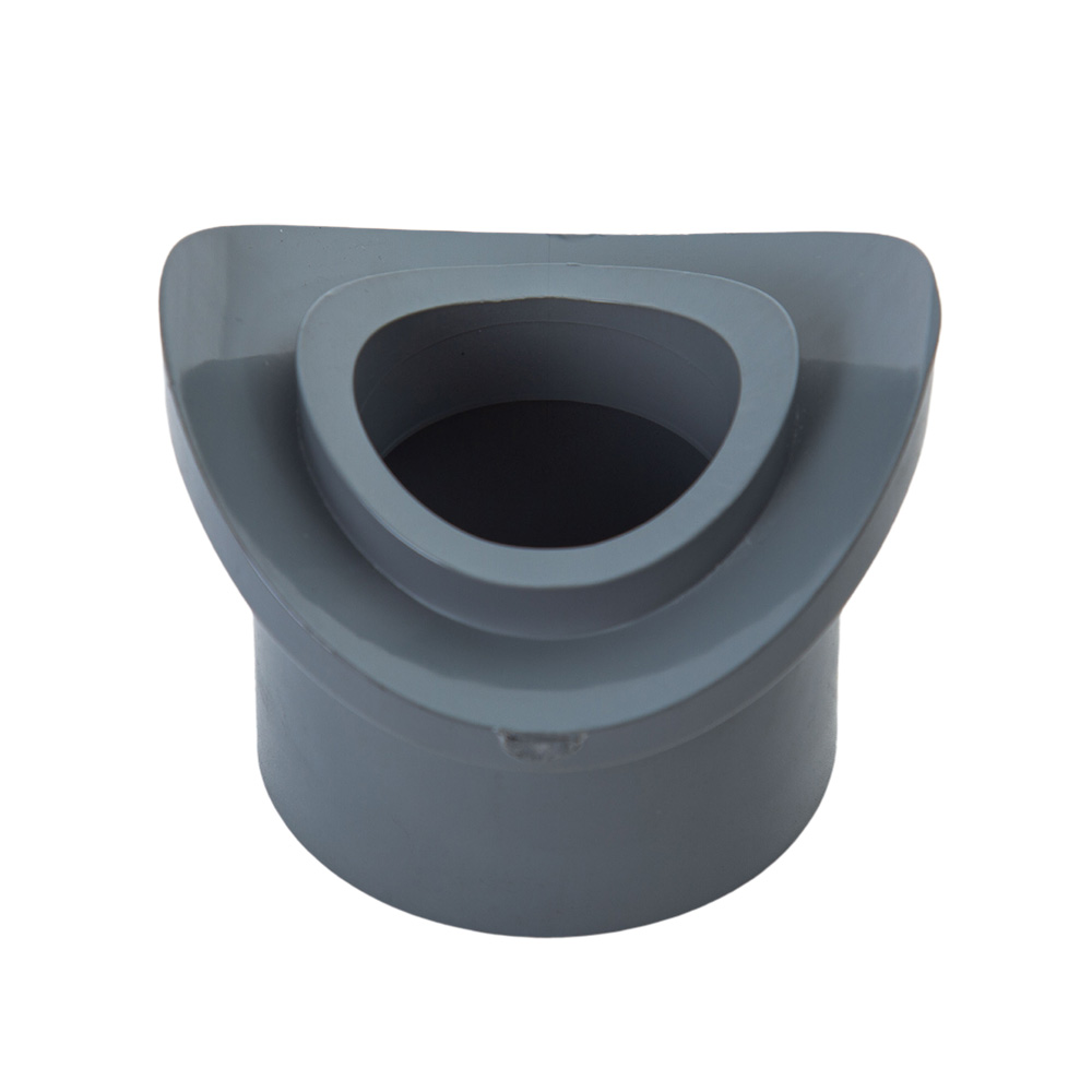 High Quality Thickened CPVC Saddle Joint Pipe Fittings Saddle Curved Plastic Joint Chlorine Resistant And Strong Acid Resistant