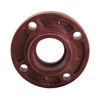 Brown Red FRPP Pipe Fittings DN15 ~DN400 Socket Welding Integrated Flanges 1/2in-16in