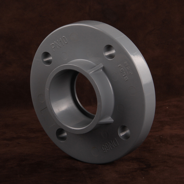 Factory Plastic Flange Pipe Connections DN15~DN350 CPVC Socket Integrated Flange Adaptor