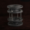 Industrial Pipe Fitting Glass Tube CPVC Sight Glass Plastic Oil Flow Indicator Flange Inspection Glass