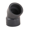 Factory Direct Supply DN15 DN20 DN25 DN32 DN40 DN50 Plastic UPVC 45 Degree Elbow GB Standard Elbow Pipe Fitting For Water Supply
