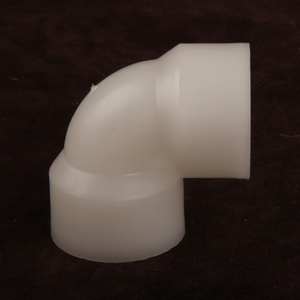 High Quality Plastic Pipes Fittings DN15 To DN300 Elbow Joint Hot Socket Fusion PVDF 90 Degree Elbow