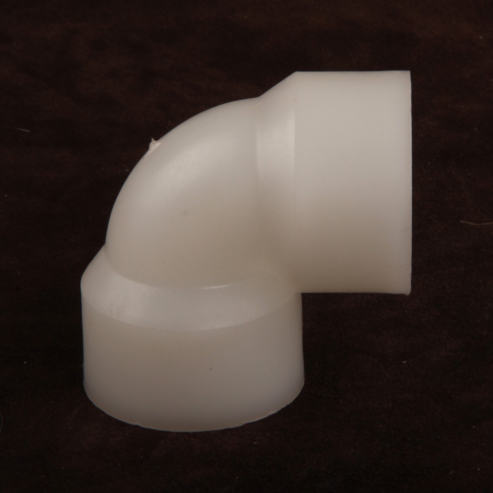 High Quality Plastic Pipes Fittings DN15 To DN300 Elbow Joint Hot Socket Fusion PVDF 90 Degree Elbow