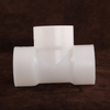 Hot Socket Fusion PVDF Tee Coupling Joint 1/2in-8in Socket Weld Anti-corrosion Acid And Alkali Prevention Tee Pipe Fitting