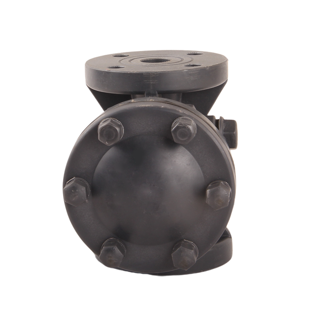 Factory Supply 1/2''-12'' 1/2in-12in Swing Arm Type Chemical Check Valve Plastic FRPP One Way Non Return Valve