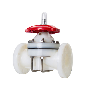 Custom High Temperature Corrosion Resistant Accurate Diaphragm Valve Vacuum-proof Slurry Resistant Flow Control Diaphragm Valve