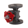 UPVC Manual Anti-corrosion Diaphragm Valve DN15-DN200 Flanged Double-layer Diaphragm Seal Diaphragm Valve