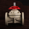 Durable Performance PPH Flanged Diaphragm Valve 1/2in-12in Soft Seal Manual Through Way Plastic Diaphragm Valve for Waste Water
