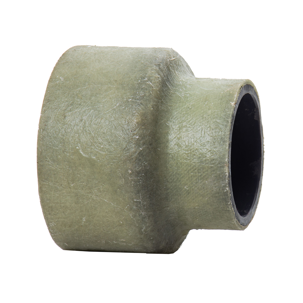 FRP Composite Ftttings UPVC Pipe Adapter Joint Reducing Pipe Fittings Plastic Coupling Fittings for Chemical Industrial