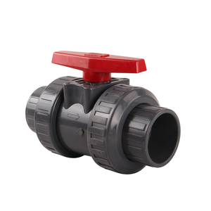 Factory Manual General Application UPVC Socket Ball Valve Intelligent Automated Agricultural Irrigation Union Ball Valve