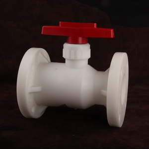 Low Price Plastic Flanged Ball Valve Corrosion-Resistant And Acid-Resistant FRPP Ball Valve For Industry Ansi/Astm Standard