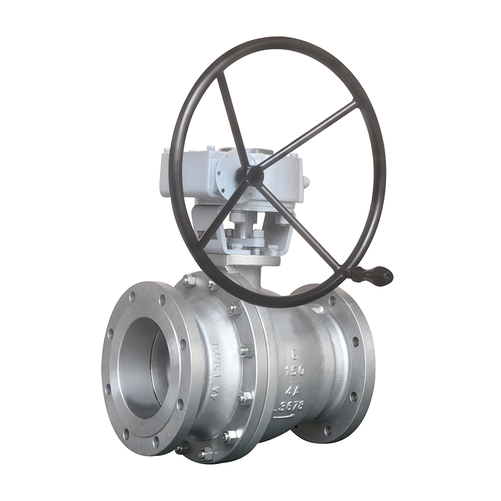 Supplier Oem Service Industrial Ball Valves Cast Steel Trunnion Mounted Flange Type Ball Manual Valve
