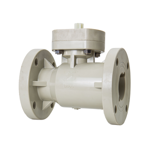 High Quality PPH Flange Ball Valve Automation Platform Supply Pipeline High Platform Ball Valve For Various Types Of Actuators